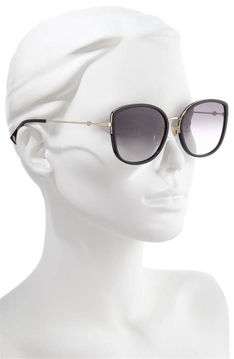 56mm oversized sunglasses gucci|Gucci round gradient sunglasses.